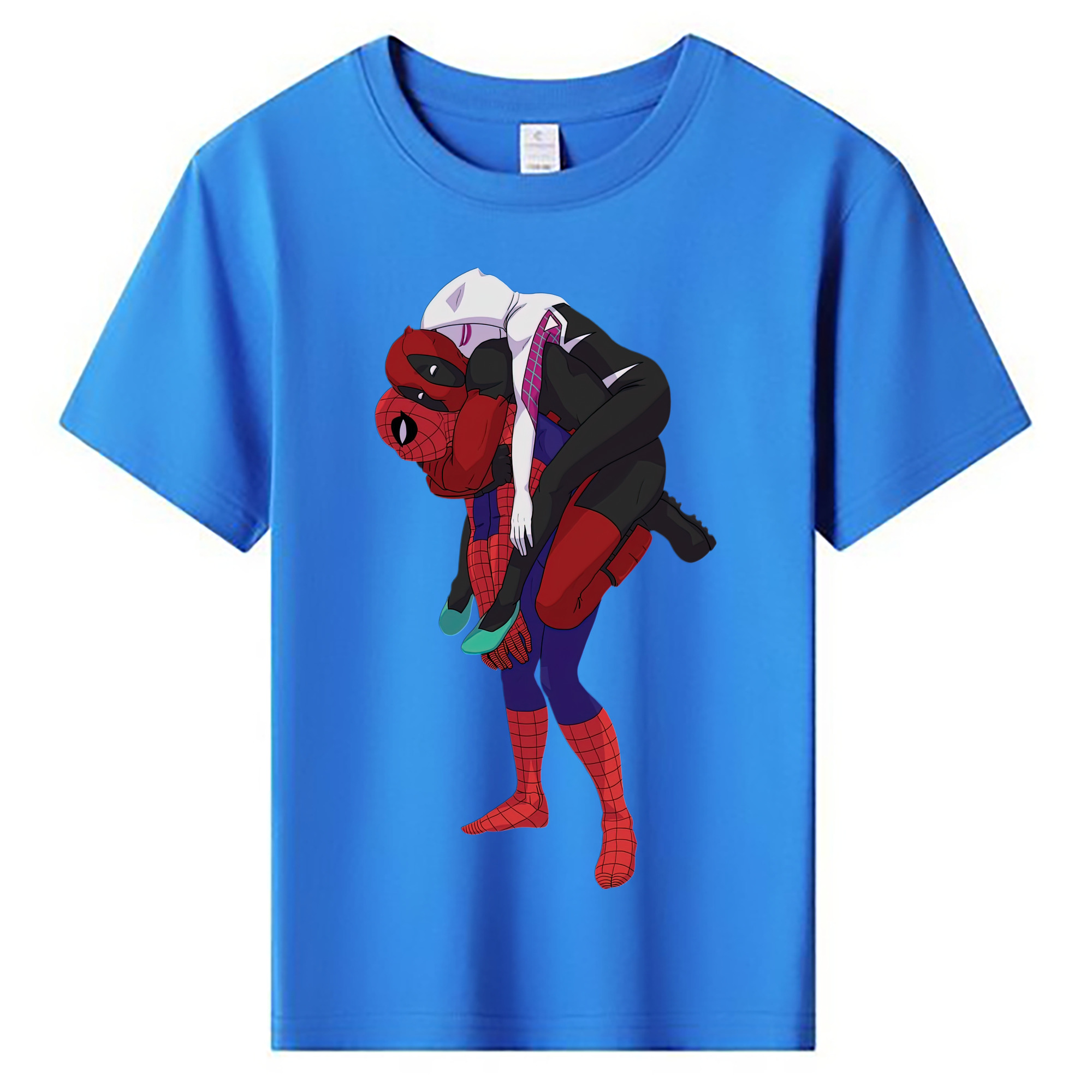 （画像用） Deadpool デッドプール 綿100％キッズTシャツ（フロントプリント）